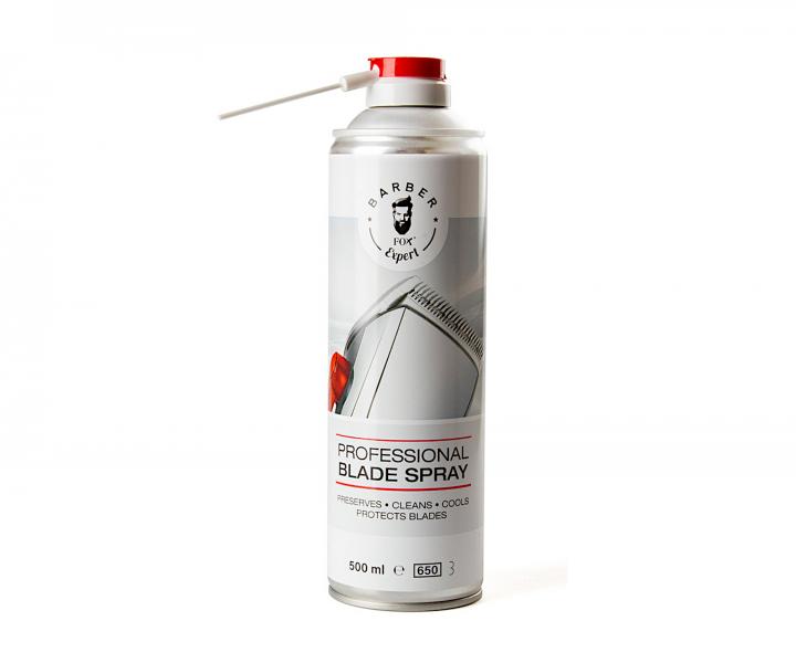 istiaci a chladiaci sprej na strihacie hlavice Fox Professional Blade Spray - 500 ml