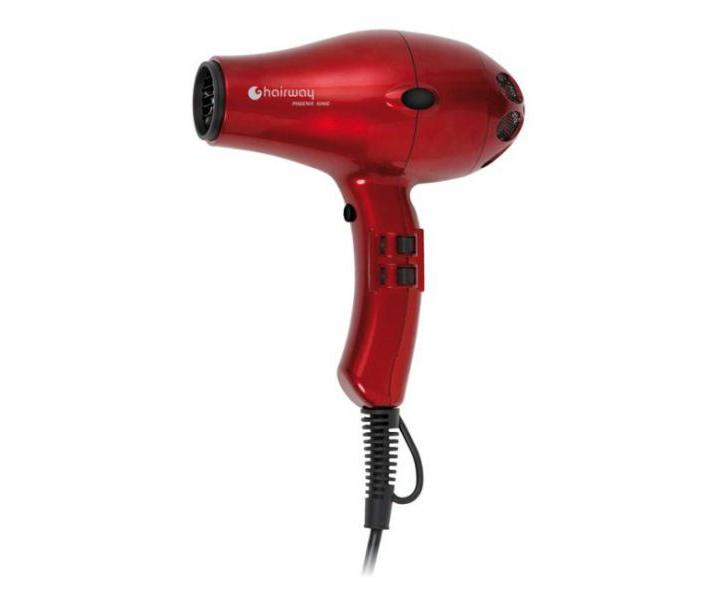 Fn s difuzrom Hairway Phoenix Ionic - 2000 W, erven