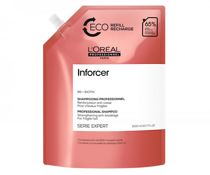 �amp�n pre oslaben� vlasy Lor�al Professionnel Serie Expert Inforcer - 1500 ml, n�hradn� n�pl�