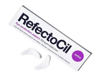 Ochranné papieriky pod oči pri farbení rias RefectoCil Extra - 80 ks