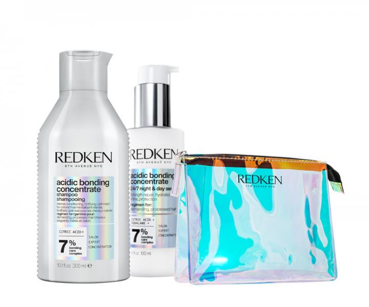 Sada pre pokoden vlasy Redken Acidic Bonding Concentrate - ampn + denn a non srum + tatika zadarmo
