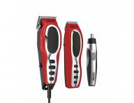 Set strojeka, kontrovacieho strojeka a zastrihvaa nosnch chpkov Wahl Close Cut Combo