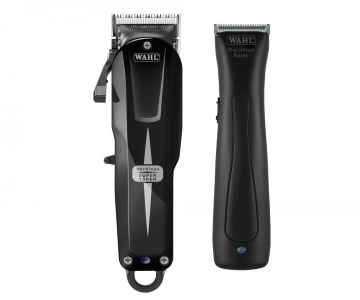 Set strihacieho strojeka Wahl Super Taper a kontrovacieho strojeka Wahl Beret ProLithium