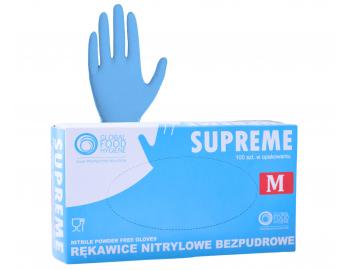 Nitrilov� rukavice All4Pro Supreme - 100 ks, modr�, ve�kos� M