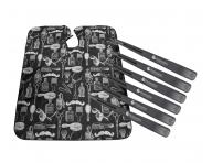 Kaderncka pltenka na strihanie Hairway 37001 - ierna + karbnov klipsy do vlasov Hairway - 12 cm, ierne - 6 ks zadarmo