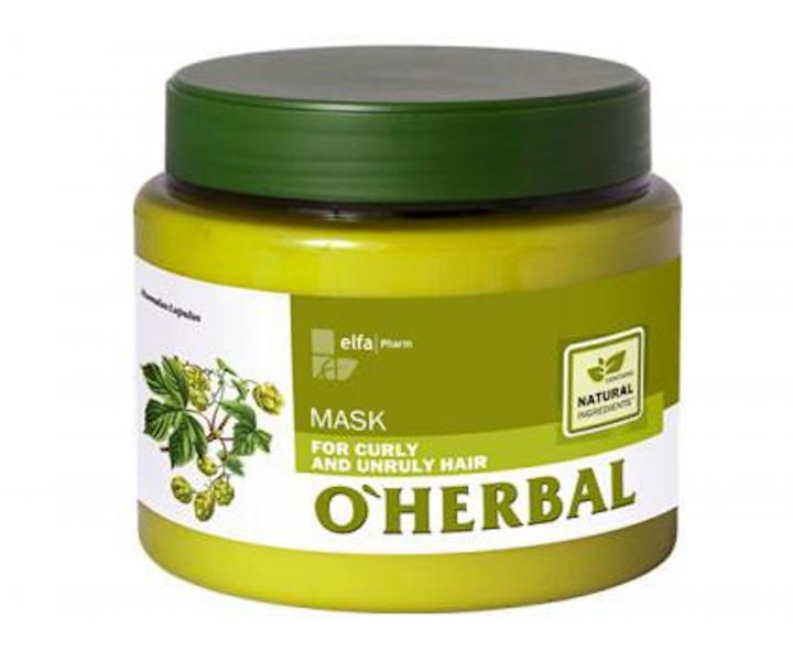 Maska pre nepoddajn a krepat vlasy O`Herbal - 500 ml
