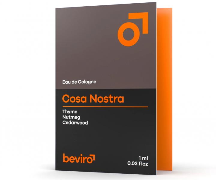 Kolnska voda Beviro Cosa Nostra - 1 ml - vzorek
