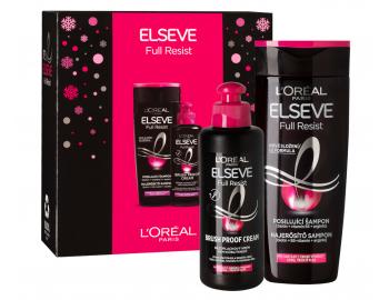 Sada pre slabé vlasy Loréal Paris Elseve Full Resist - šampón 250 ml + bezoplachový krém 200 ml