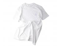Krastase bavlnen triko s krtkym rukvom - biele, vel.M