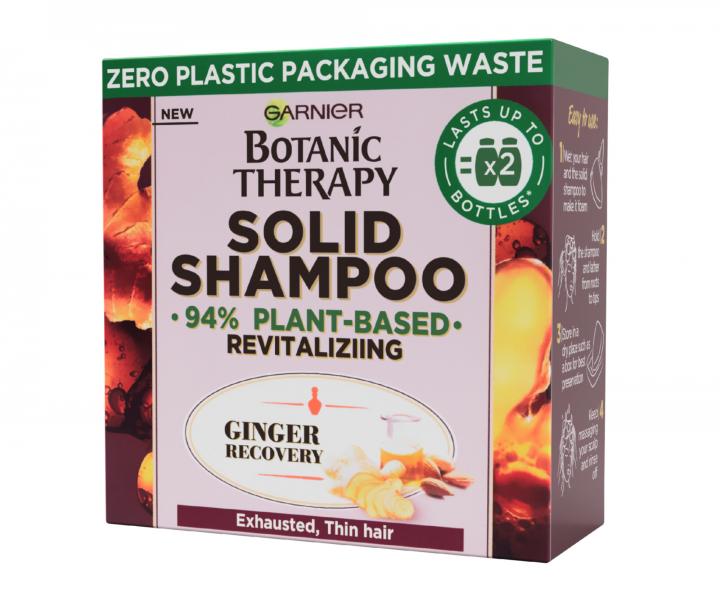 Revitaliza�n� tuh� �amp�n Garnier Botanic Therapy Solid Shampoo Ginger Recovery - 60 g