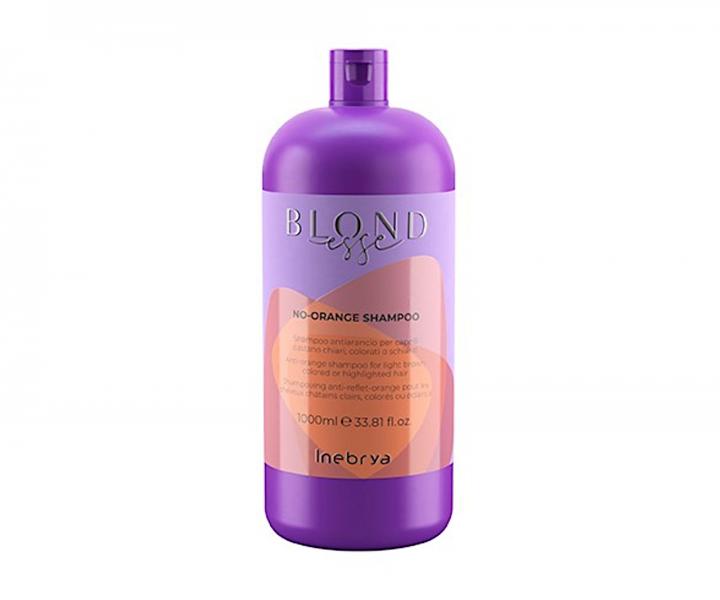 ampn proti oranovm odleskom Inebrya Blondesse No-Orange Shampoo - 1000 ml