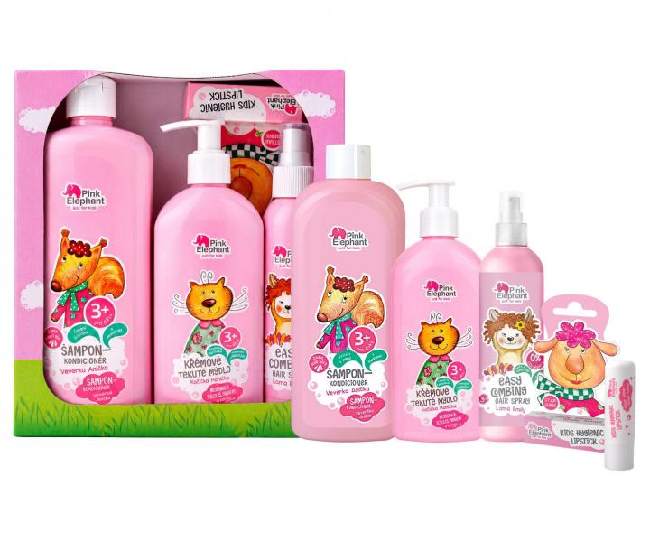 Dar�ekov� sada pre diev�atk� Pink Elephant