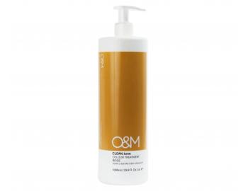 T�novacia starostlivos� na vlasy O&M Clean.tone Colour Treatment Beige - 1000 ml - b�ov�