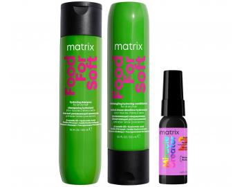 Sada pre such� vlasy Matrix Food For Soft + o�etruj�ci sprej s 20 benefitmi Matrix Miracle Creator 45 ml zadarmo