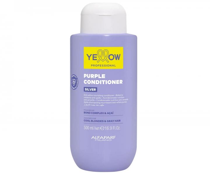 Kondicion�r pre neutraliz�ciu �lt�ch t�nov Yellow Professional Silver Purple Conditioner - 500 ml