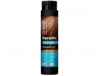 ampn pre obnovu matnch a krehkch vlasov Dr. Sant Keratin - 400 ml