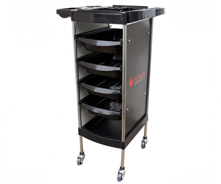 Kaderncky pracovn vozk Hairway Oskar - ierny