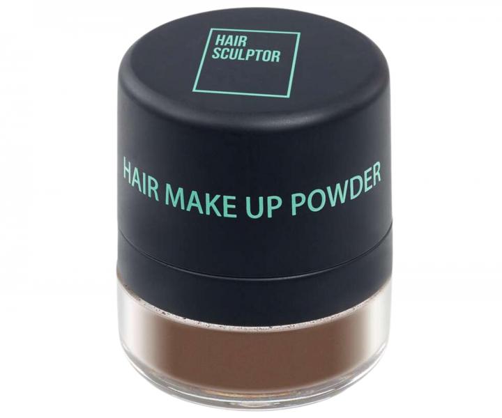 P�der na zakrytie odrastov a �ed�n Sibel Hair Make-up Powder - stredne hned�, 3 g