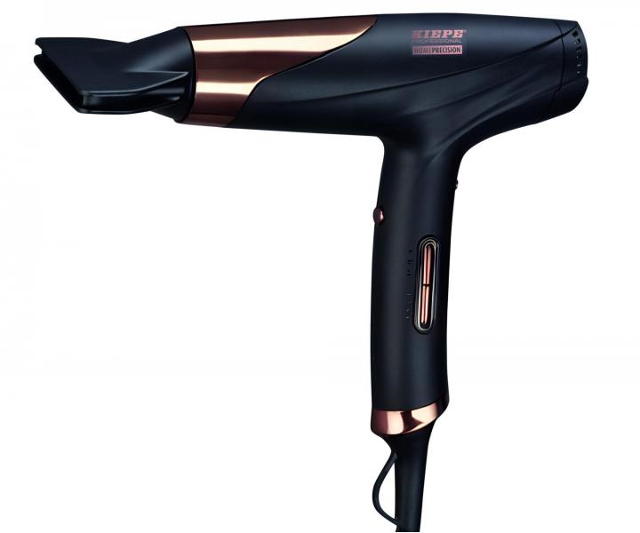 Ultraahk fn na vlasy Kiepe Professional Home Precision Hair Dryer 8320 - 1800 W, ierny