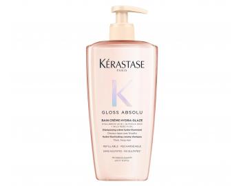 Hydrata�n� a rozjas�uj�ci �amp�n pre pevn� a krepovat� vlasy K�rastase Gloss Absolu Bain Cr�me Hydra-Glaze - 500 ml