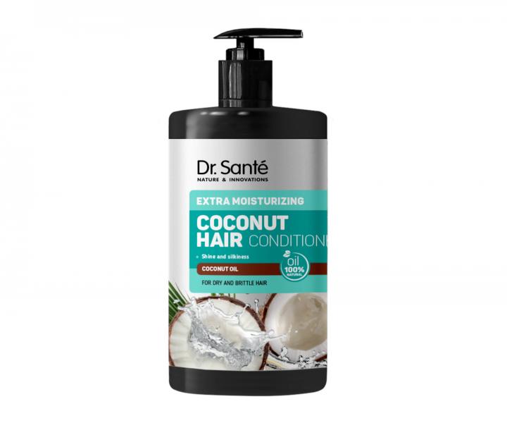 Hydratan starostlivos pre krehk a such vlasy Dr. Sant Coconut - 1000 ml