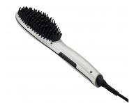 Profesionlna ehliaca kefa Eurostil Professional Hair Brush Straightener Easy Styler 04583 - biely