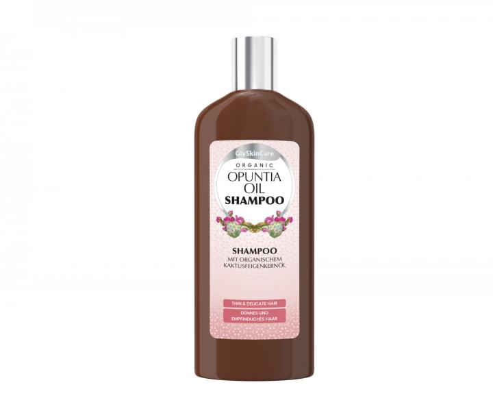ampn pre jemn vlasy s opunciovm olejom GlySkinCare Organic Opuntia Oil Shampoo - 250 ml