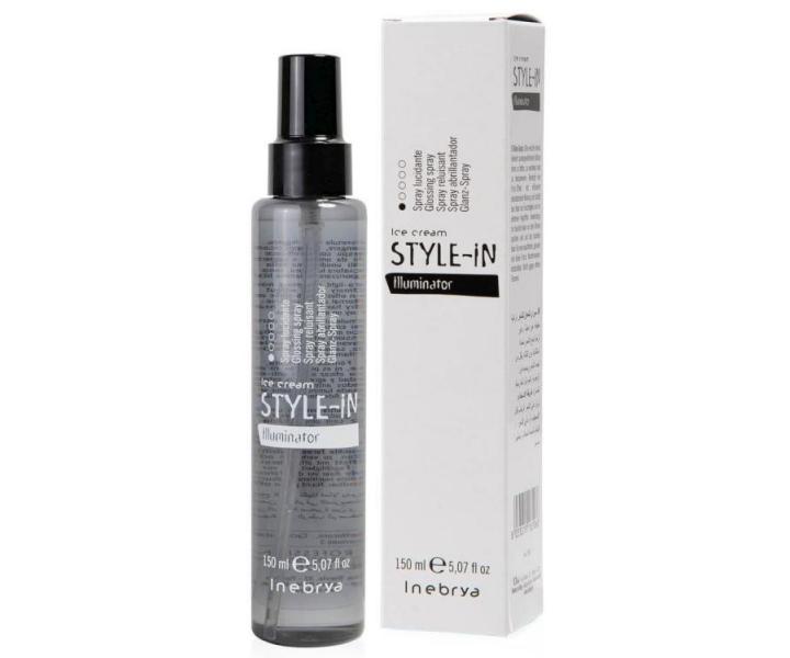 Sprej pre dodanie lesku vlasom Inebrya Illuminator - 150 ml
