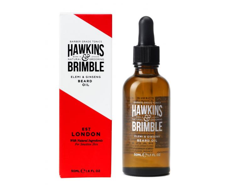 Vyivujci olej na fzy a fzy Hawkins & Brimble Beard Oil - 50 ml