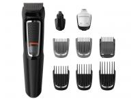 Zastrihva vlasov a fzov Philips Series 3000 MG3740/15 - ierny - pokoden obal