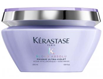 Maska pre neutralizáciu žltého tóne Kérastase Blond Absolu Masque Ultra-Violet - 200 ml