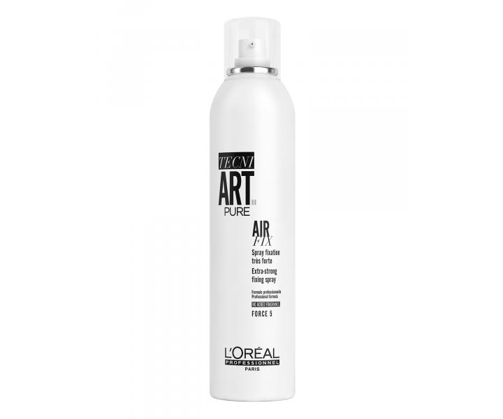 Sprej na vlasy s extra silnou fixciou Loral Tecni. Art Air Fix Pure - 400 ml
