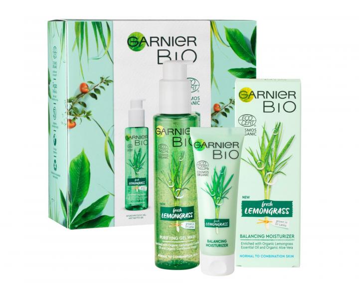 Dar�ekov� sada pre norm�lnu a� zmie�an� ple� Garnier Bio Lemongrass