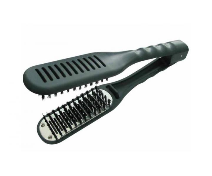 Kefa DUO na vyrovnvanie vlasov 45 x 235 mm - ierna