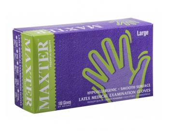 Latexové rukavice pre kaderníkov Maxter 100 ks - L