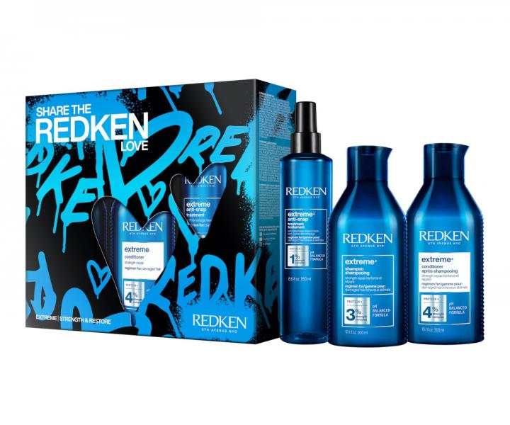 Dar�ekov� sada na posilnenie a spevnenie po�koden�ch a scitliven�ch vlasov Redken Extreme