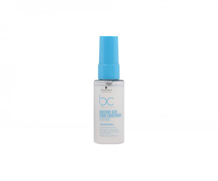 Hydrata�n� starostlivos� Schwarzkopf Professional Bonacure Moisture Kick Spray Conditioner - 50 ml