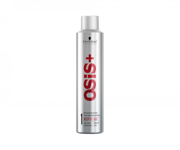 Termoochrann� sprej s �ahkou fix�ciou Schwarzkopf Professional Osis+ Keep It Light - 300 ml