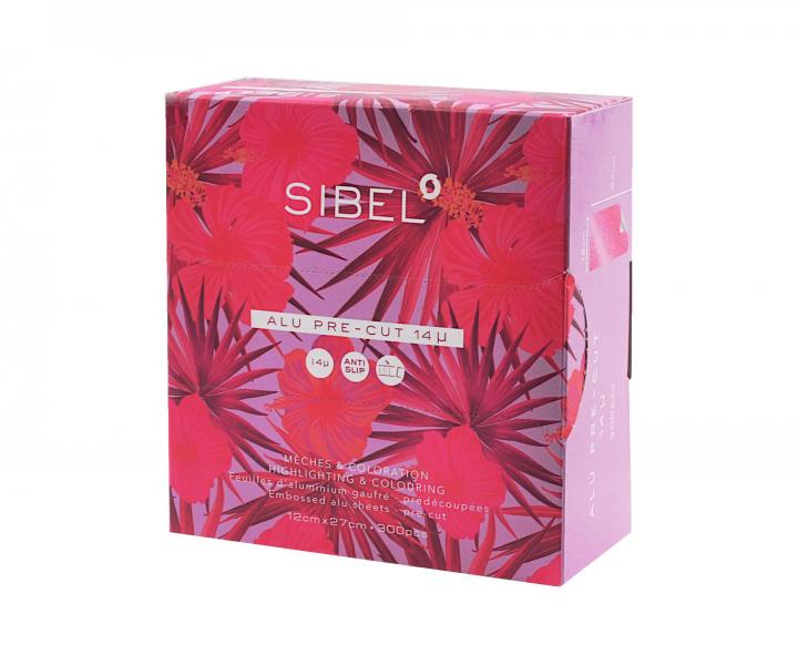 F�lie na mel�r Sibel Alu Pre-Cut 14 mikro - 12 x 27 cm - 300 ks, ru�ov�