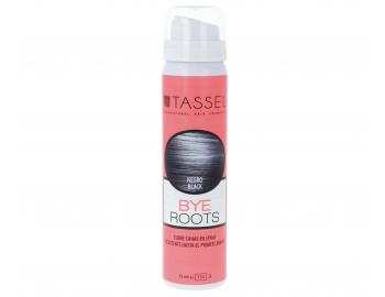 Sprej na zakrytie odrastov Tassel Cosmetics Bye Roots - 75 ml, čierna