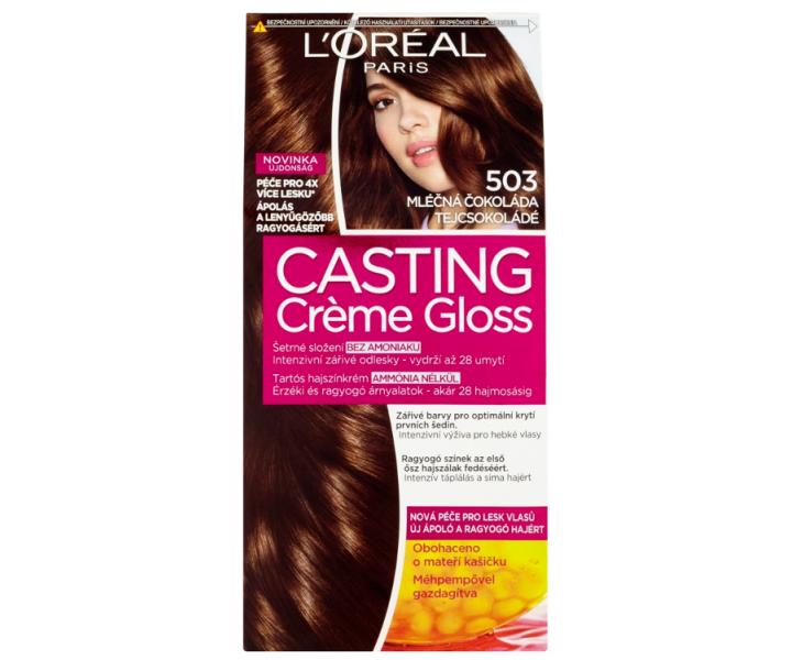 Preliv bez amoniaku Loral Casting Crme Gloss - 503 mliena okolda