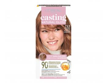 Preliv bez amoniaku Loral Casting Natural Gloss - 723 chrumkav mandla