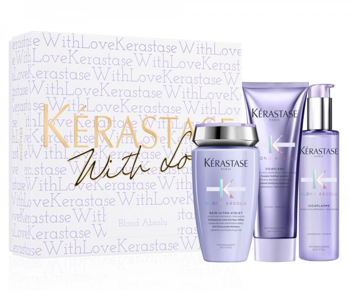 Darekov sada pre neutralizciu a rozjasnenie blond vlasov Krastase Blond Absolu