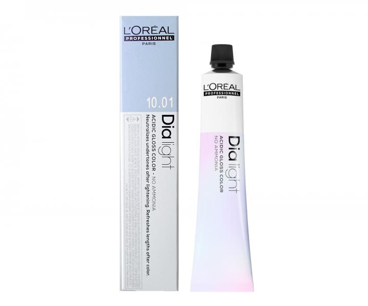 Preliv na vlasy Loral Dialight 50 ml - odtie 10.01 milkshake blond vemi vemi svetl popolav