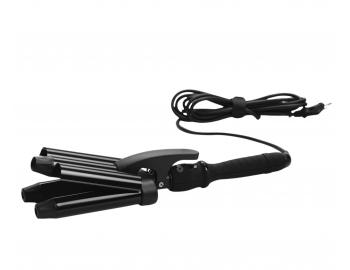 Profesionlna trojkulma pre stredn vlny Cera Triple Barrel Waver XL - 25 mm, ierna