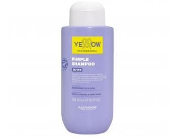 Fialov� �amp�n na neutraliz�ciu �lt�ch t�nov Yellow Professional Silver Purple Shampoo - 500 ml