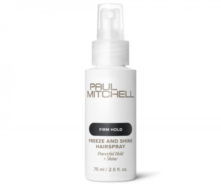 Lak na vlasy bez aeros�lu so silnou fix�ciou Paul Mitchell Firm Hold Freeze and Shine Hairspray - 75 ml