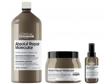 Sada pre po�koden� vlasy Lor�al Professionnel Serie Expert Absolut Repair Molecular + pr�pravn� starostlivos� 100 ml zadarmo