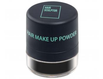 P�der na zakrytie odrastov a �ed�n Sibel Hair Make-up Powder - �ierny, 3 g