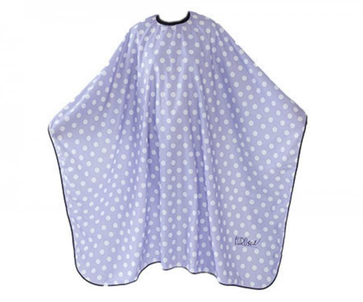 Kaderncka pltenka na strihanie Eurostil Professional - fialov s bodkami - kovov hik